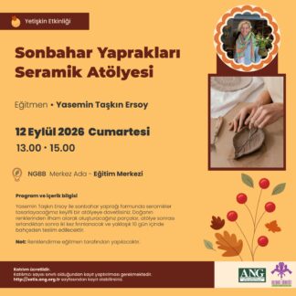 Sonbahar Yaprakları Seramik Atölyesi