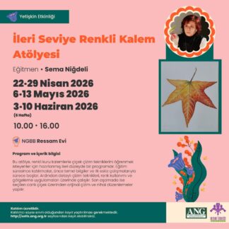 İleri Seviye Renkli Kalem Atölyesi