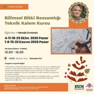 Bilimsel Bitki Ressamlığı Temel Teknik Kalem Kursu